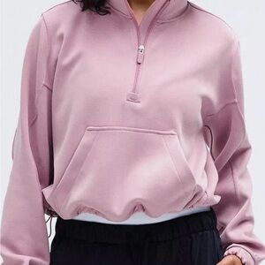 Lululemon Athletica Mauve Half-Zip Hoodie